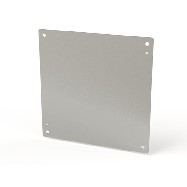 17 in H, 0.13 in D, 17 in W, Stainless Steel